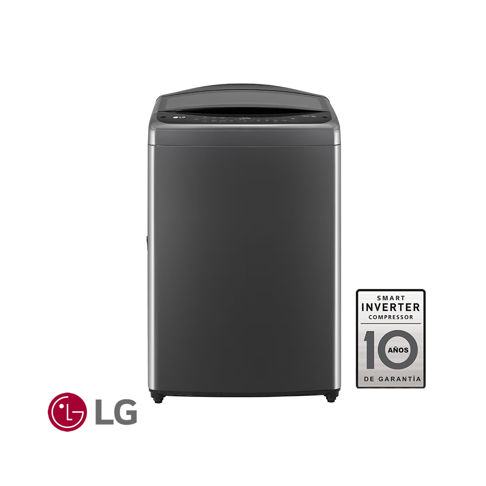Lavadora LG 19 kgs – 42 Lbs Digital Smart Inverter AI DD™ WT19MV6