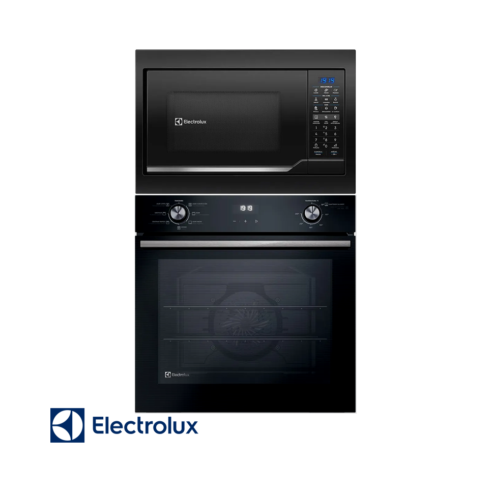 Combo Horno y Microondas Empotrable Electrolux 220v de 60cm - Convección