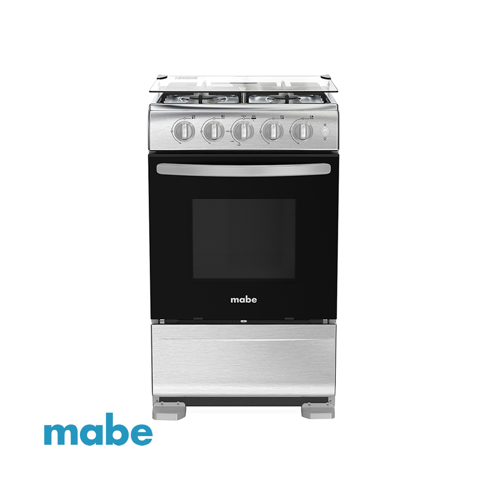 Cocina a Gas Mabe 4 Quemadores – Acero Inox – EM5120SX1