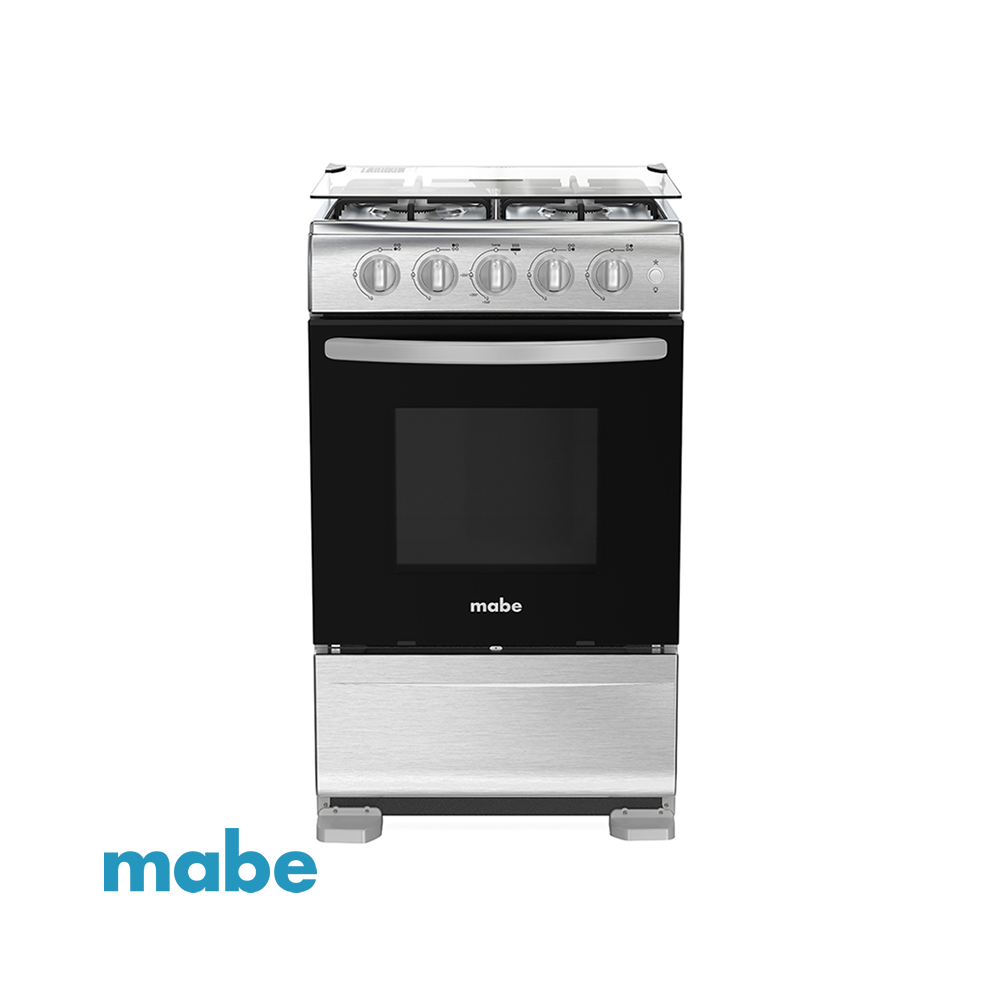 Cocina a Gas Mabe 4 Quemadores – Acero Inox – EM5120SX1