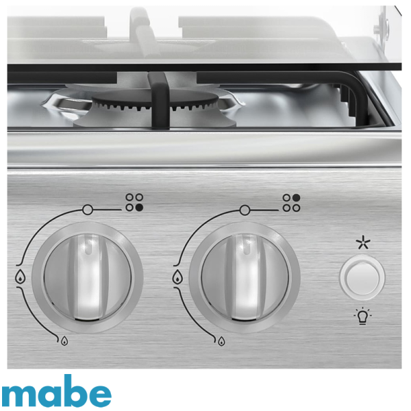 Cocina a Gas Mabe 4 Quemadores – Acero Inox – EM5120SX1