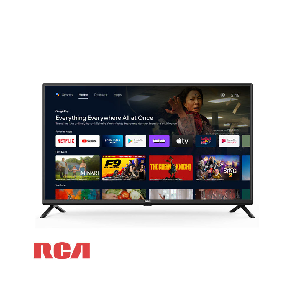 Televisor RCA LED 58″ Pulgadas Smart UHD 4K Android 58RCA314GT