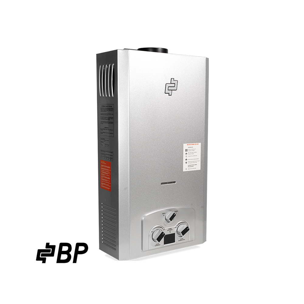 Calefón de Gas BP 20 Litros Gris BP02852