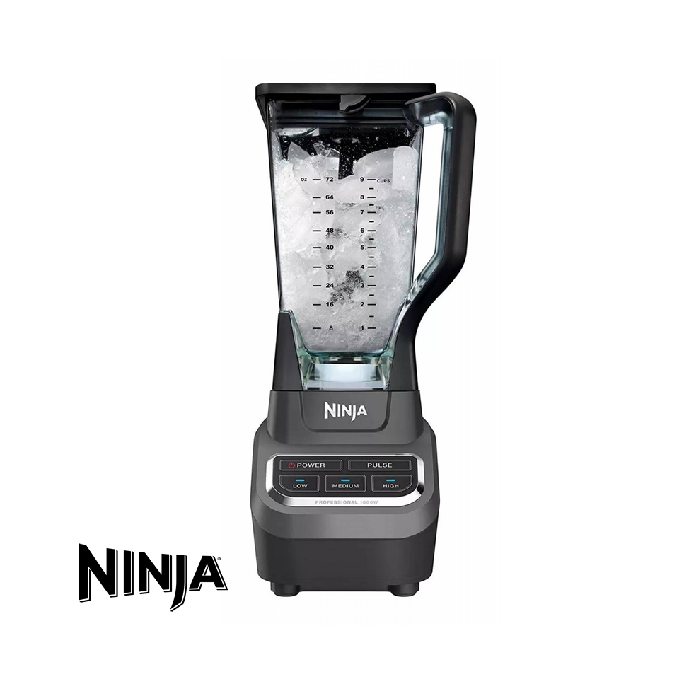 Licuadora Ninja De Alta Potencia Jarra de 2 litros 1000 Watts BL610