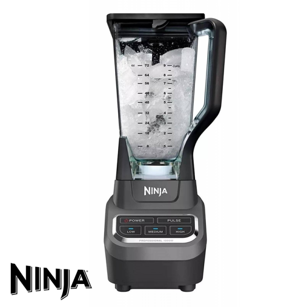 Licuadora Ninja De Alta Potencia Jarra de 2 litros 1000 Watts BL610