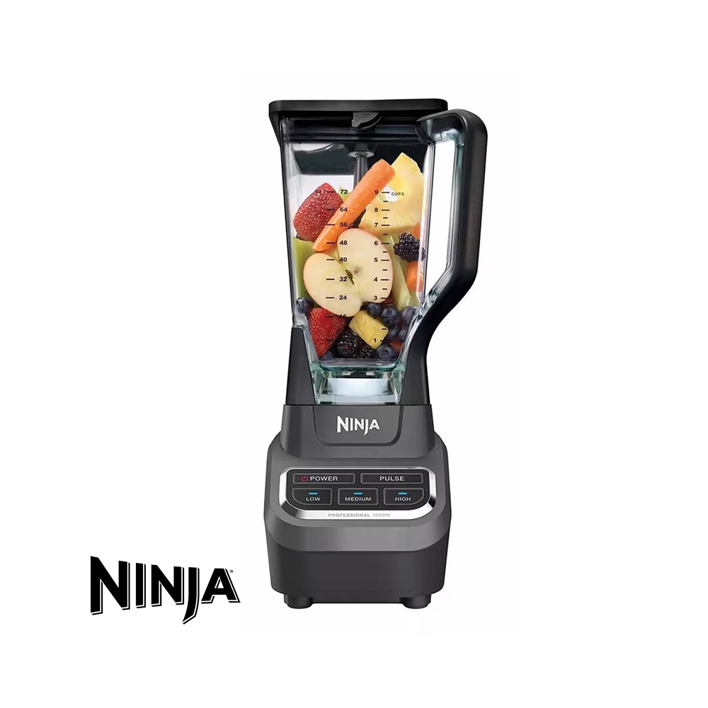 Licuadora Ninja De Alta Potencia Jarra de 2 litros 1000 Watts BL610