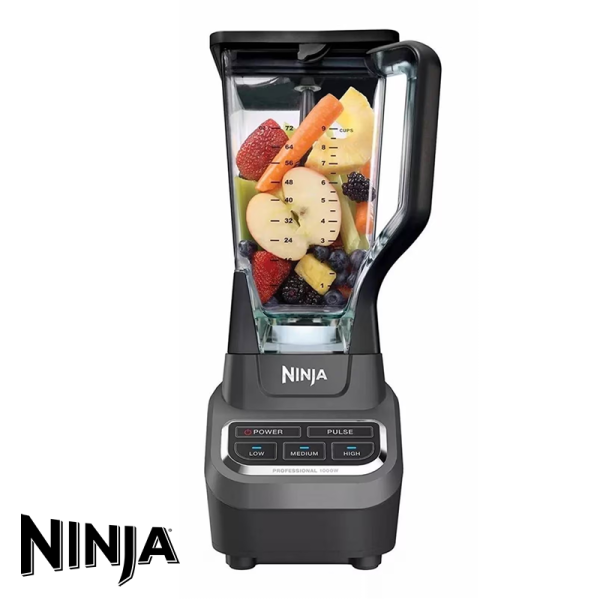 Licuadora Ninja De Alta Potencia Jarra de 2 litros 1000 Watts BL610