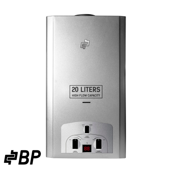 Calefón de Gas BP 20 Litros Gris BP02852
