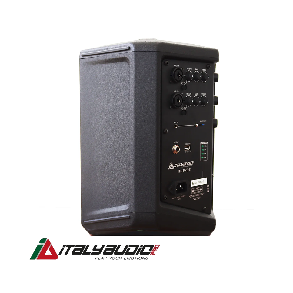 Caja Amplificada Italy Audio Pro de 6" Pulgadas - 150 Watts ITL-PRO11