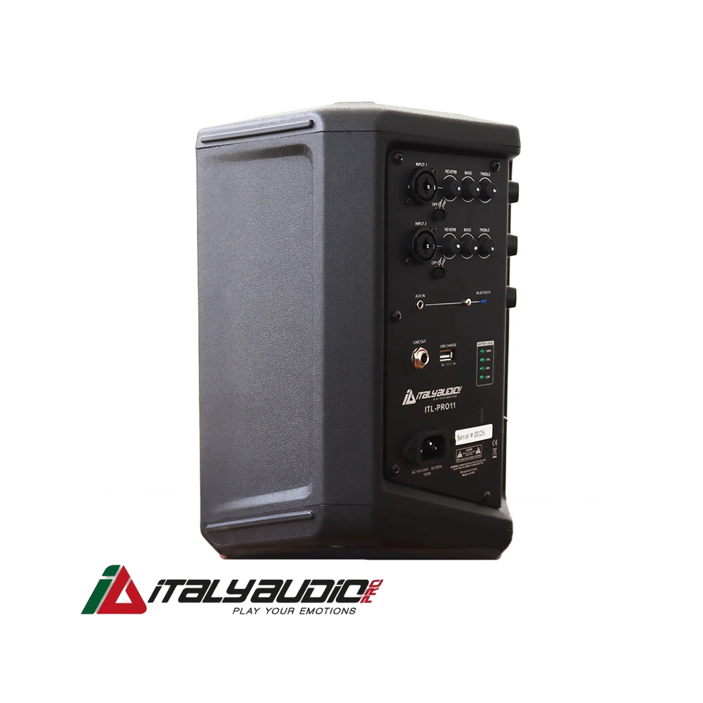 Caja Amplificada Italy Audio Pro de 6" Pulgadas - 150 Watts ITL-PRO11