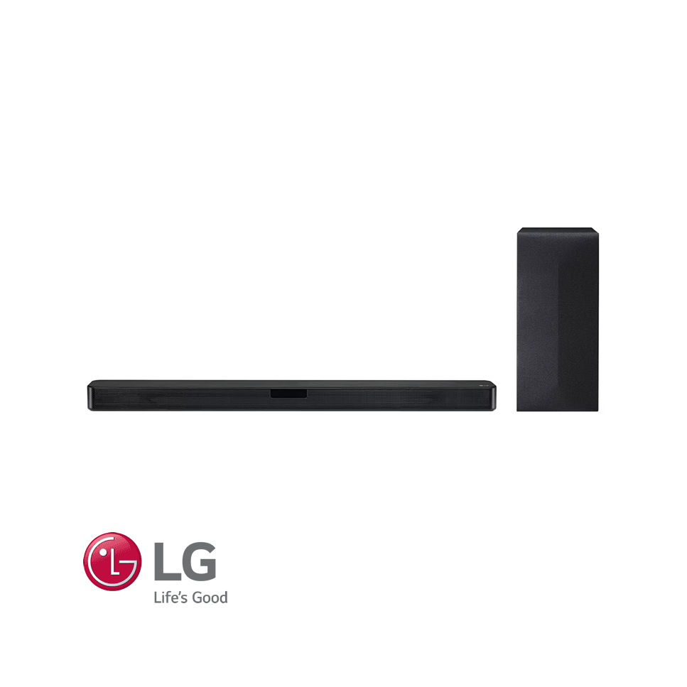 Barra de Sonido + Subwoofer LG de 2.1 Ch - 300 Watts SN4