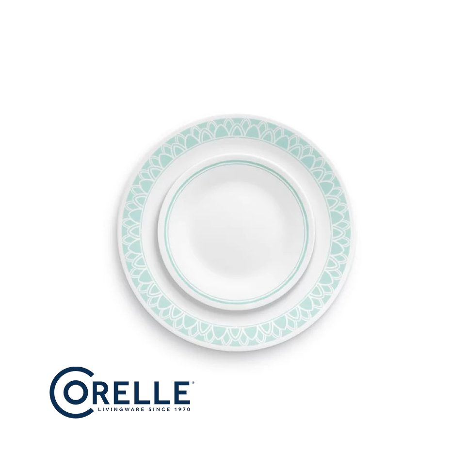 Vajilla Corelle de 16 Piezas Redonda DELANO