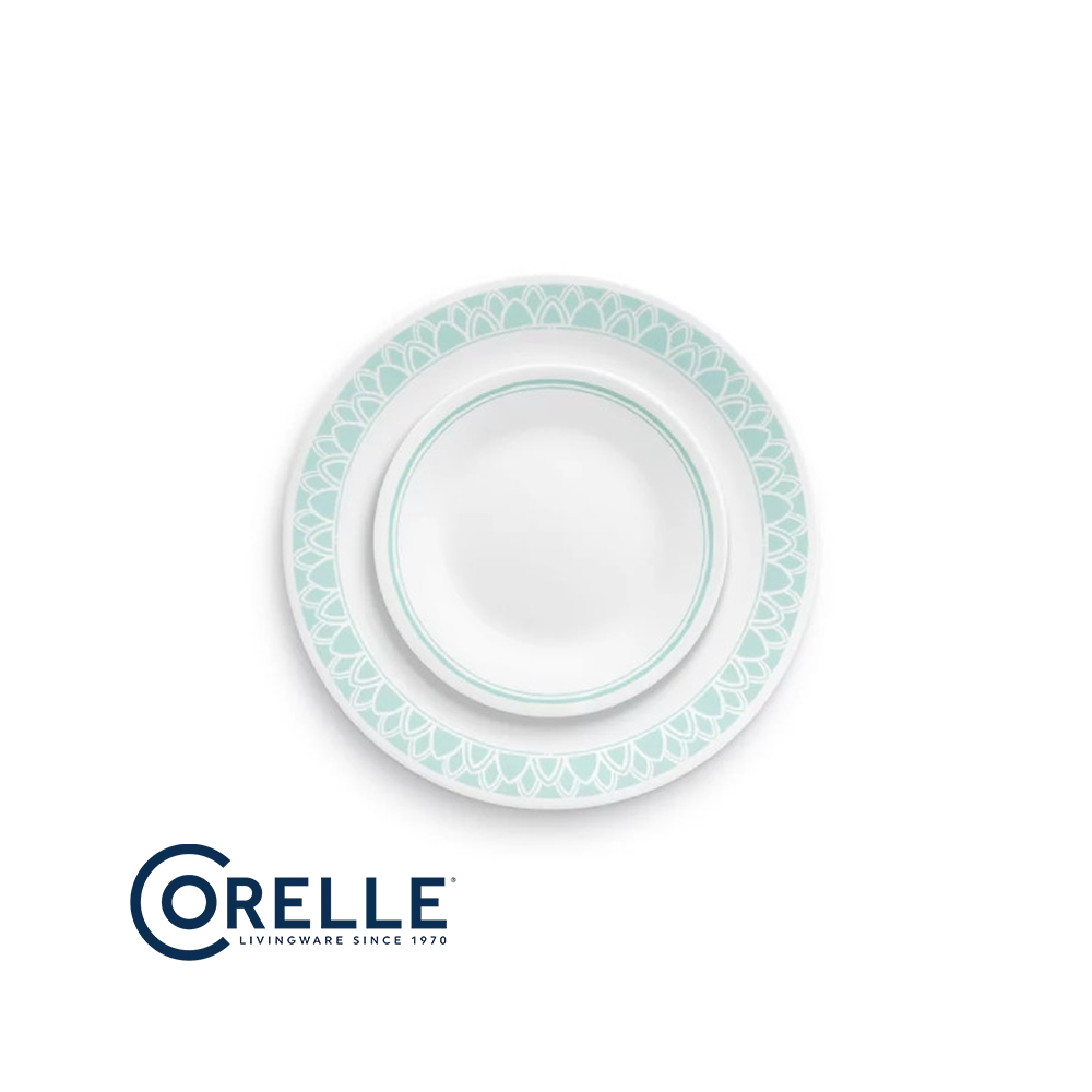 Vajilla Corelle de 16 Piezas Redonda DELANO
