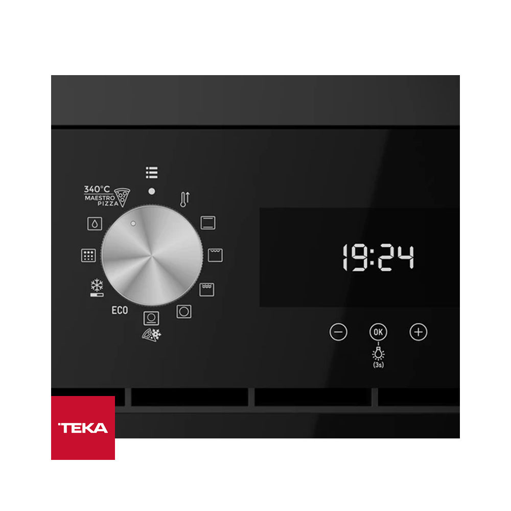 Horno Eléctrico Empotrable 60cm Teka Maestro Pizza 11 Funciones HLB 8510 P