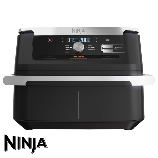 Freidora de Aire Ninja Digital de 2 Canastas - MegaZone 10 Litros AD600CO