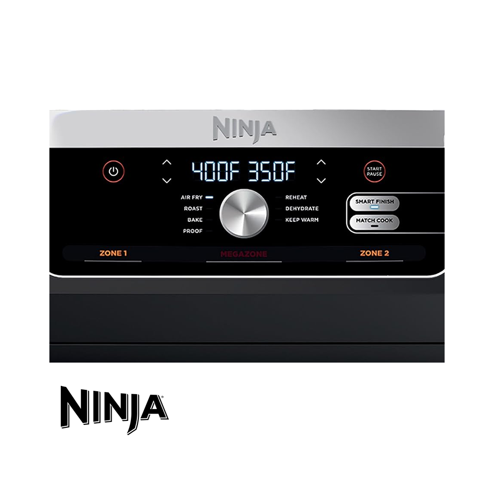 Freidora de Aire Ninja Digital de 2 Canastas - MegaZone 10 Litros AD600CO