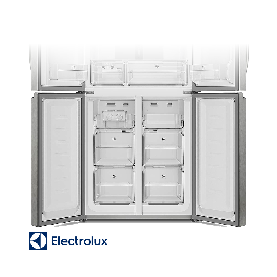 Refrigeradora Electrolux 401 Litros MultiDoor Inverter 4 Puertas ERQU40E6HWS
