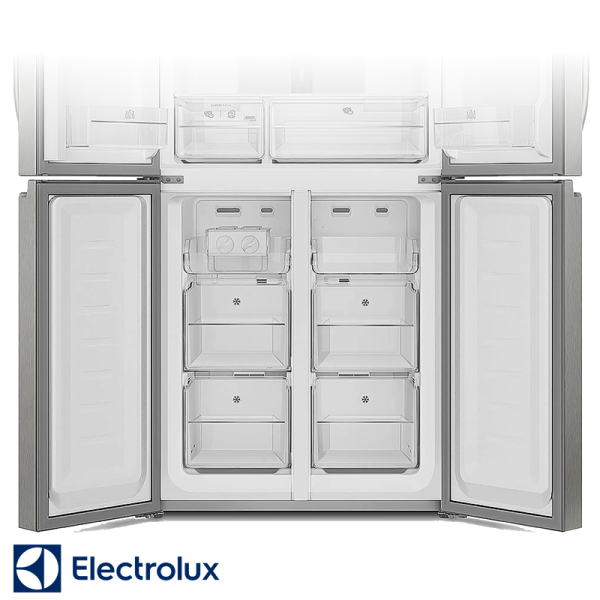 Refrigeradora Electrolux 401 Litros MultiDoor Inverter 4 Puertas ERQU40E6HWS