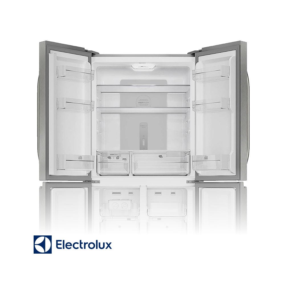 Refrigeradora Electrolux 401 Litros MultiDoor Inverter 4 Puertas ERQU40E6HWS