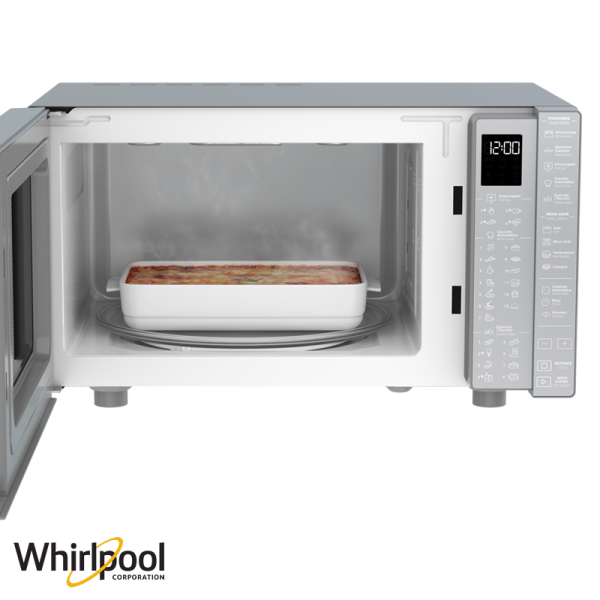 Microondas Whirlpool Grill 30 litros 900W Panel Touch WM2811D