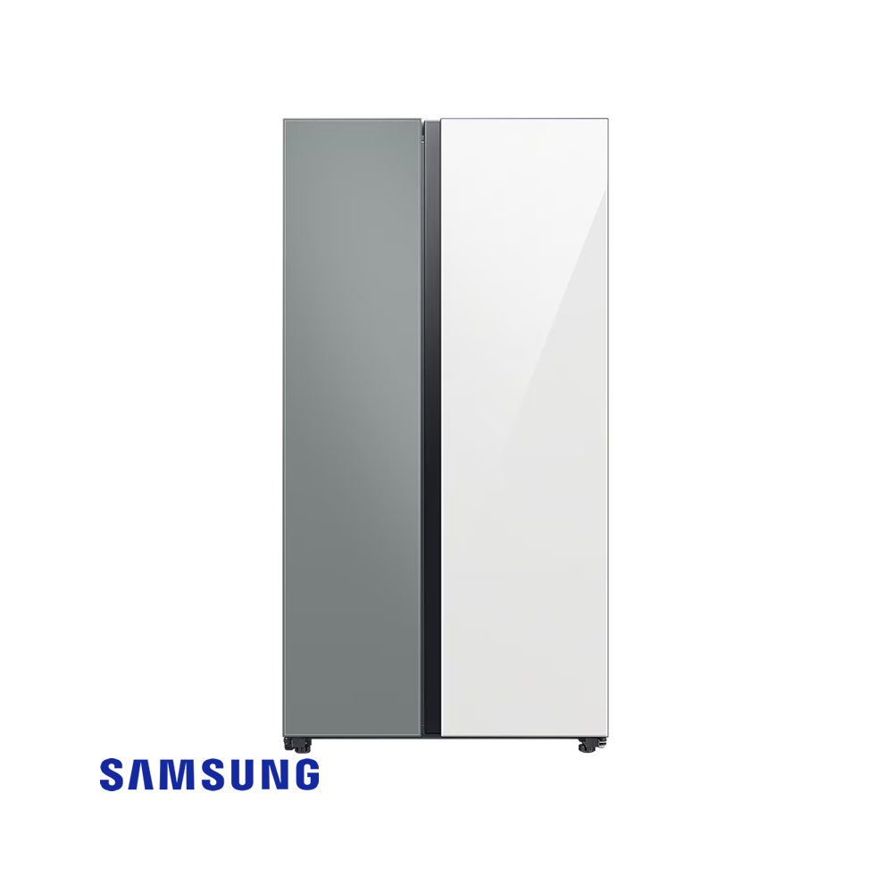 Refrigeradora Samsung BESPOKE Side by Side 640L RS23CB700A7GED