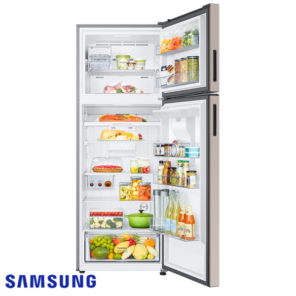 Refrigeradora Samsung Beige Inverter 517 Litros Con Dispensador RT53DB6750ETED