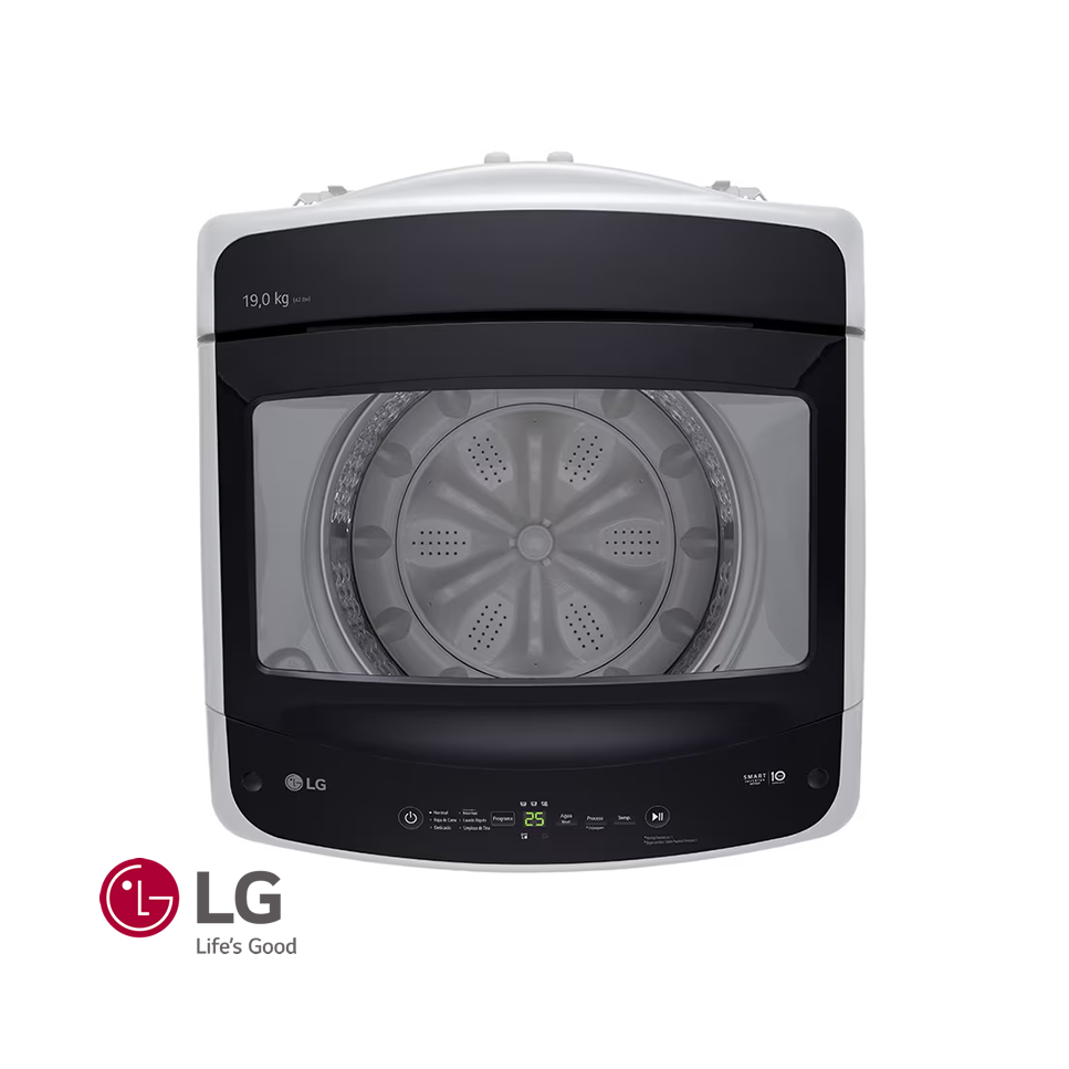 Lavadora LG 19 kgs – 42 Lbs Digital Smart Inverter TurboDrum™ WT19DVTM