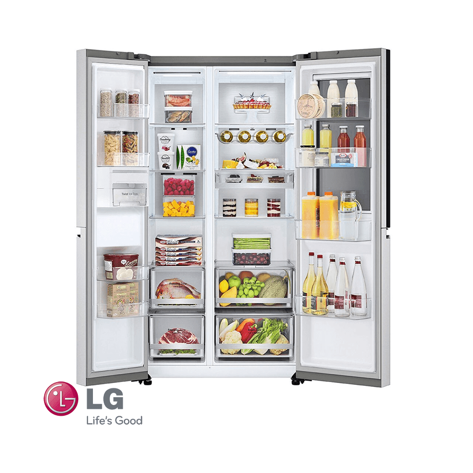 Refrigeradora LG Side by Side 694 Litros Instaview® VS25VVNW