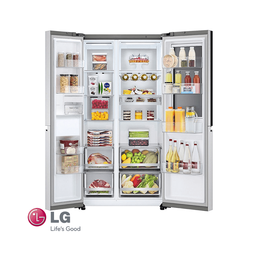 Refrigeradora LG Side by Side 694 Litros Instaview® VS25VVNW