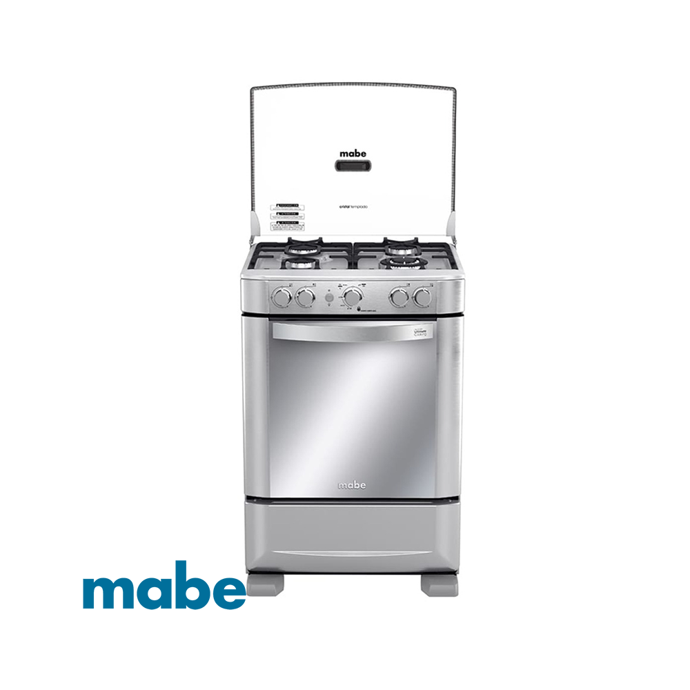 Cocina a Gas Mabe 4 Quemadores Con Grill EM6060FX2