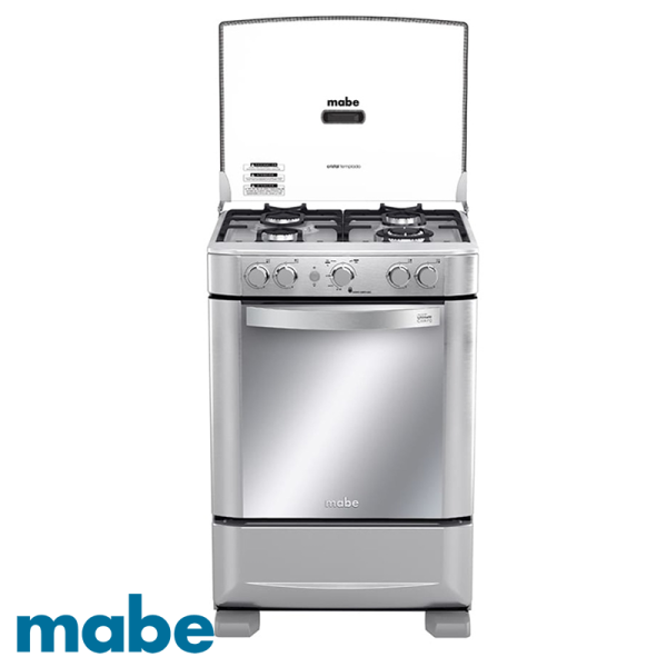 Cocina a Gas Mabe 4 Quemadores Con Grill EM6060FX2