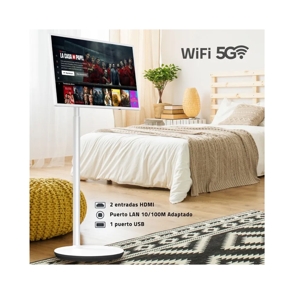 Pantalla Interactiva Indurama 32″ Pulgadas Android On-The-Go 32TMKPHD