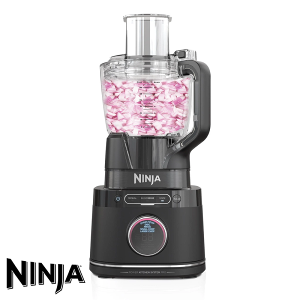 Licuadora Ninja Multifunción con Procesador de Alimentos 1800 Peak Watts TB401