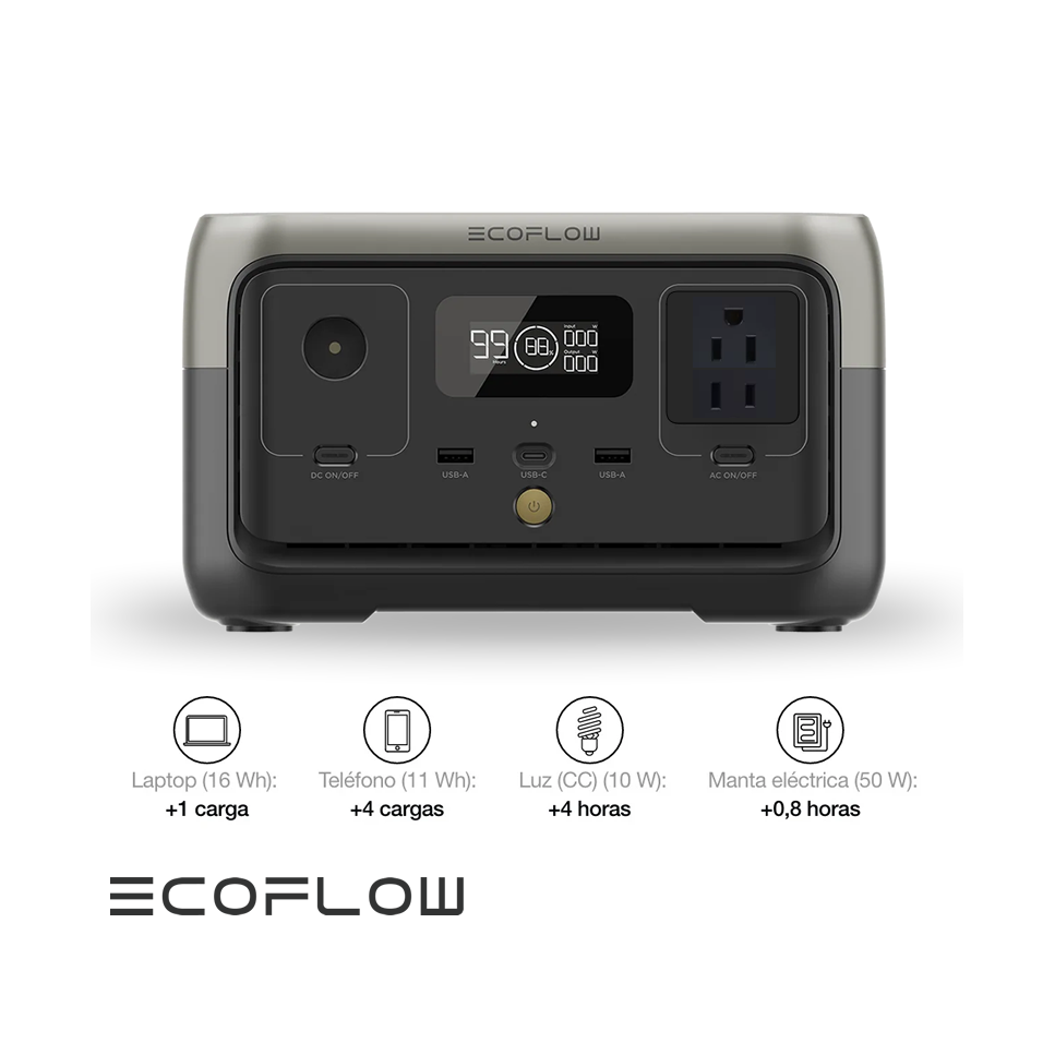 Estación de Carga EcoFlow X-Boost 600 Watts RIVER2