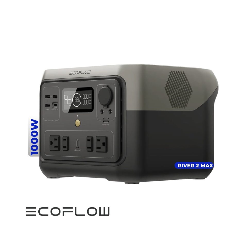 Estación de Carga EcoFlow X-Boost 1000 Watts RIVER 2 MAX