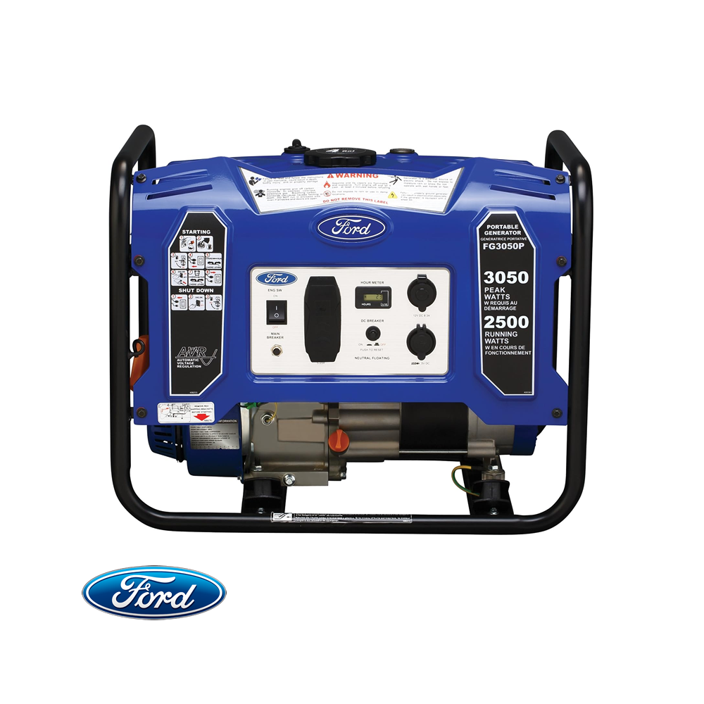 Generador Eléctrico Ford Monofásico de 3050 Watts Peak FG3050P