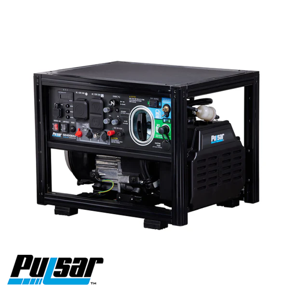 Generador Eléctrico Pulsar Monofásico de 4000 Watts GD400BXU