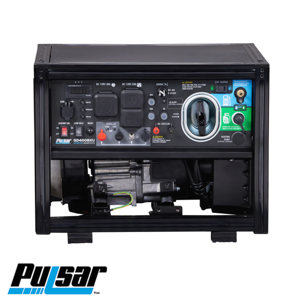 Generador Eléctrico Pulsar Monofásico de 4000 Watts GD400BXU
