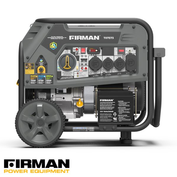 Generador Eléctrico FIRMAN Refurbished Bifásico de 9400 Watts T07573