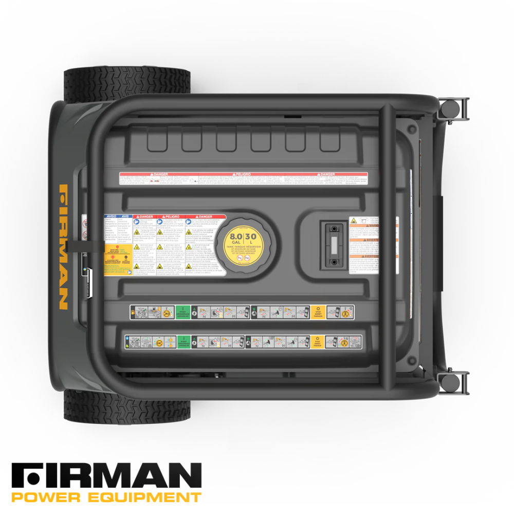 Generador Eléctrico FIRMAN Refurbished Bifásico de 9400 Watts T07573