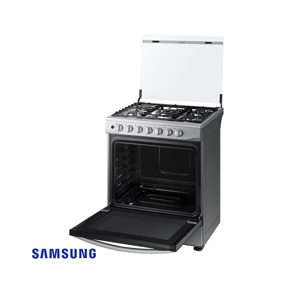 Cocina a Gas Samsung 5 Quemadores Acero Inoxidable NX52T7522LS