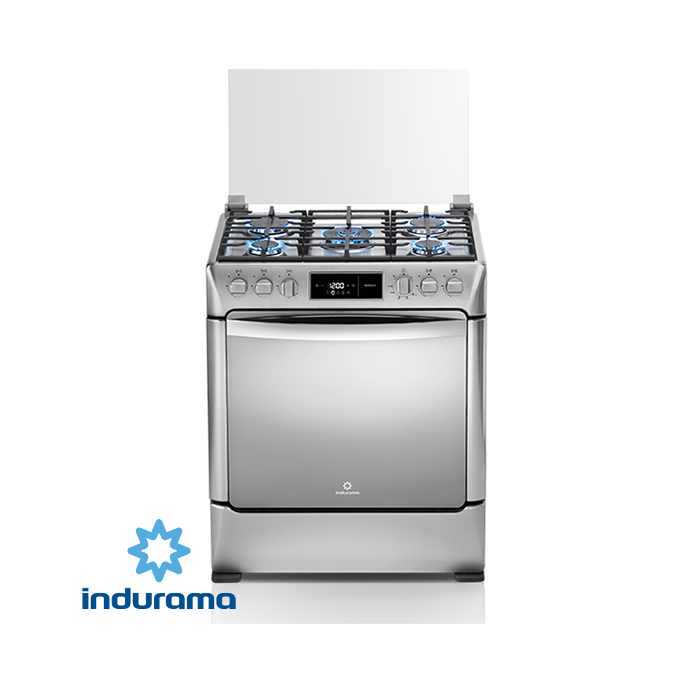 Cocina a Gas Indurama 5 Quemadores Con Grill MONACO ZAFIRO