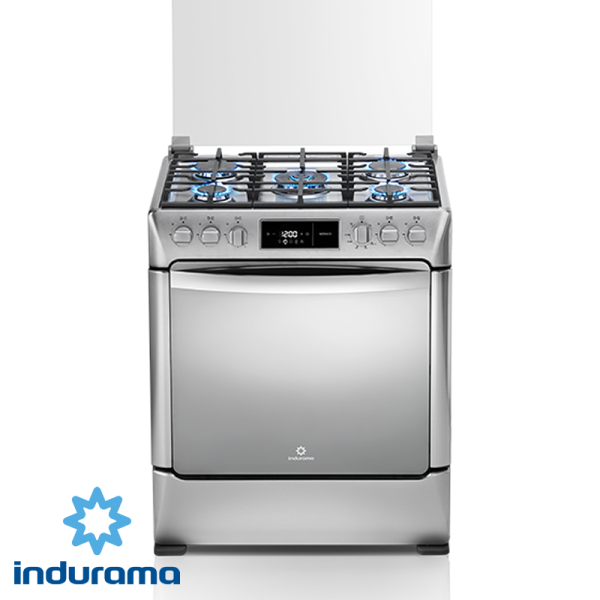 Cocina a Gas Indurama 5 Quemadores Con Grill MONACO ZAFIRO