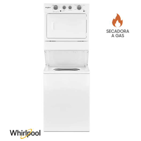 Torre de Lavado Whirlpool a Gas 20kgs - 44 libras 7MWGT4027HW