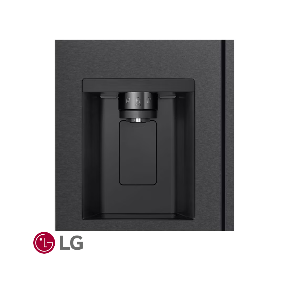 Refrigeradora LG Side by Side 679 Litros Matte Black Inverter VS25LQIK