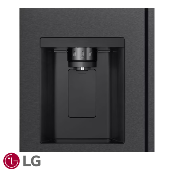 Refrigeradora LG Side by Side 679 Litros Matte Black Inverter VS25LQIK