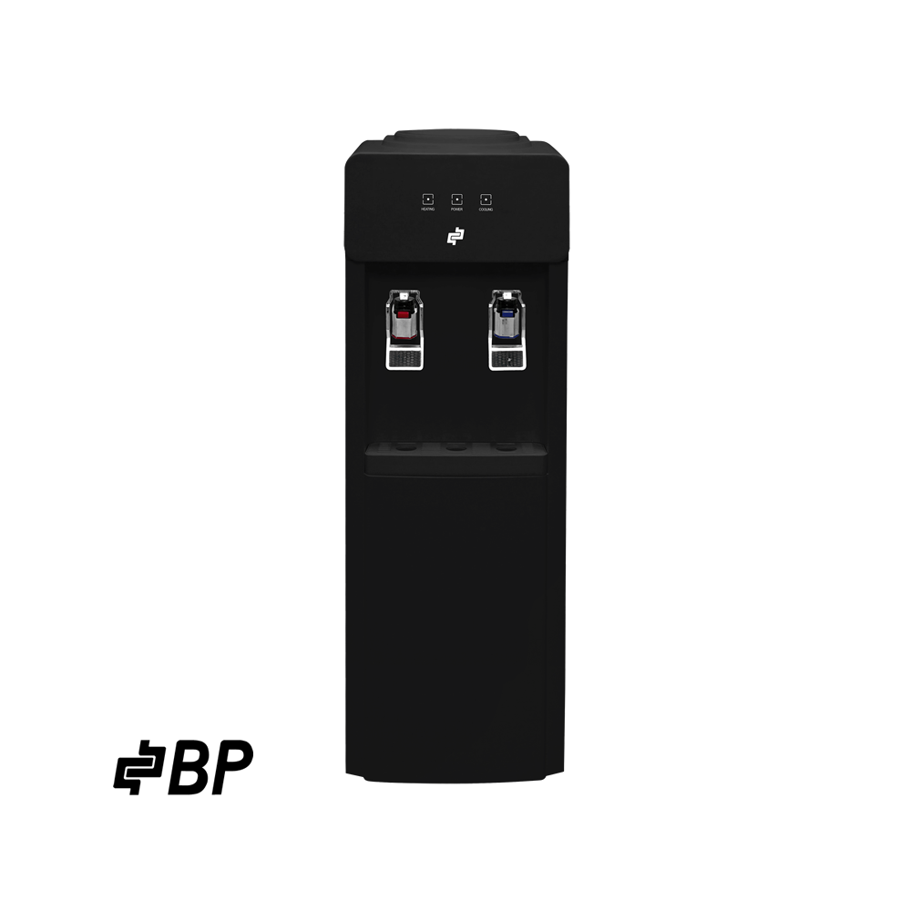 Dispensador de Agua BP 2 Llaves en Color Negro PUREWAVE