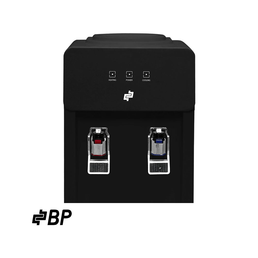 Dispensador de Agua BP 2 Llaves en Color Negro PUREWAVE