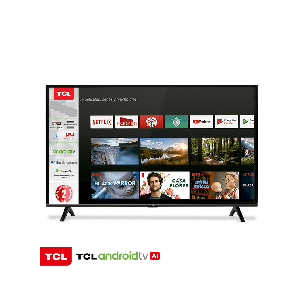 Televisor TCL LED 55″ Pulgadas Smart – Ultra HD 4K – Bluetooth 55P735