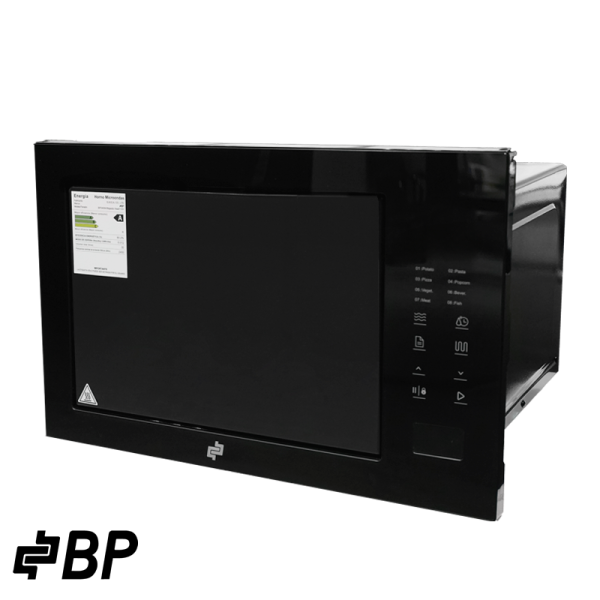 Combo BP Horno Eléctrico Convección 220v + Microondas Empotrable 110v de 60cm